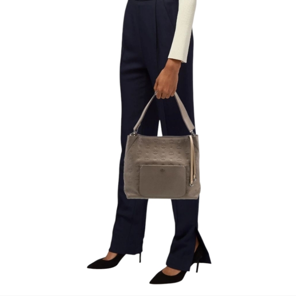 Mcm leather shoulder bag - Picture 2 of 12